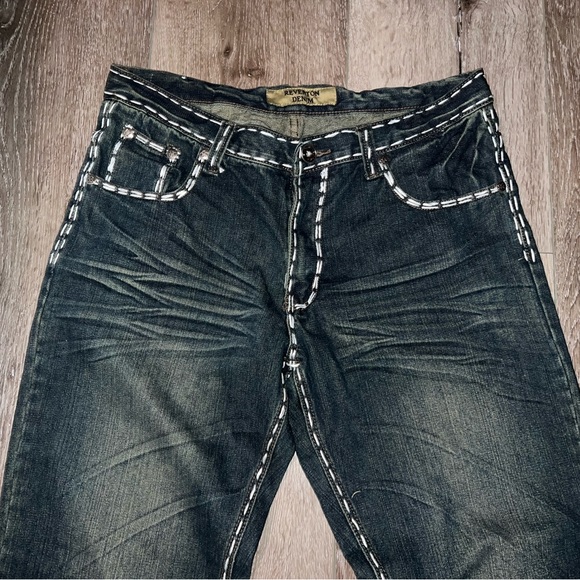 y2k vintage baggy flare jeans - Picture 4 of 7